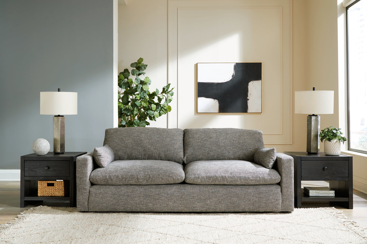 Cape Furniture Outlet - Ashley Furniture - Dramatic Living Room - Sofa / Granite - 1170238