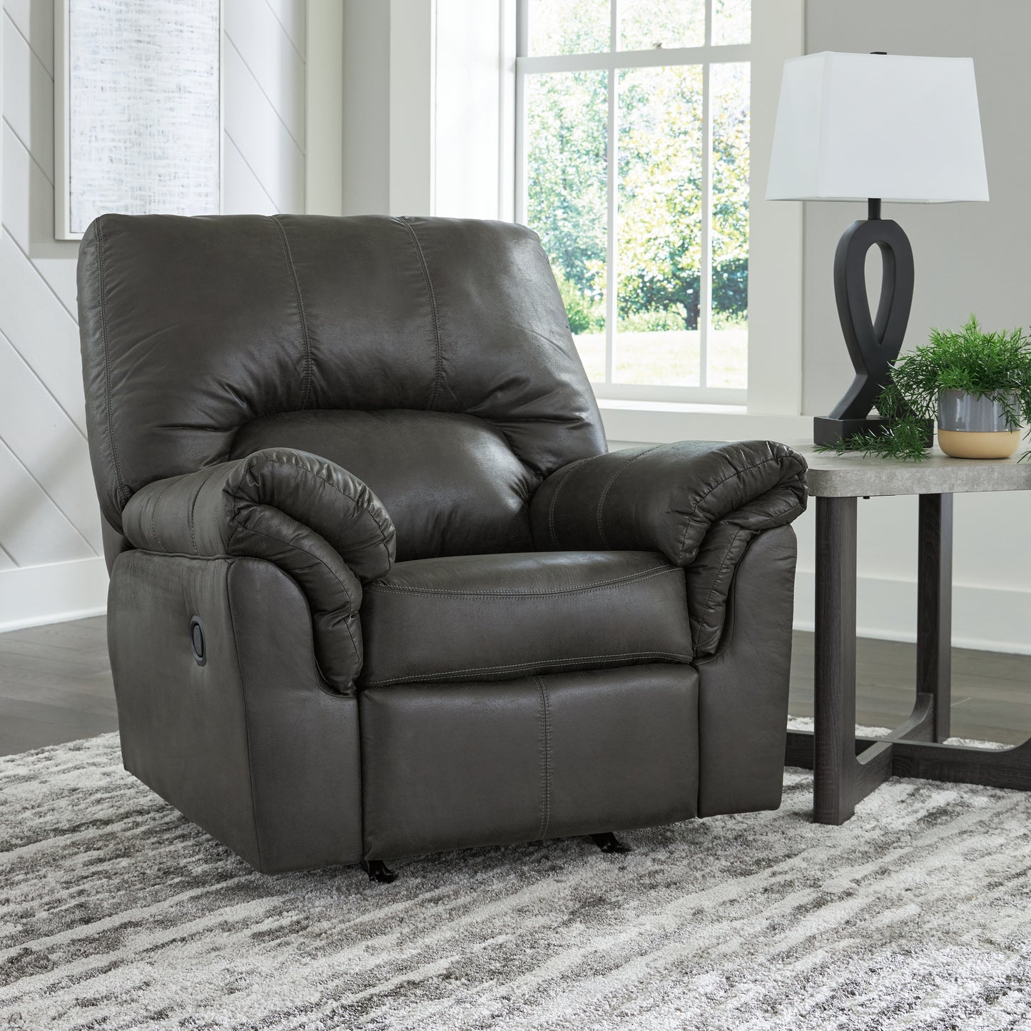 Cape Furniture Outlet - Ashley Furniture - Bladen Living Room - Loveseat / Slate - 1202135
