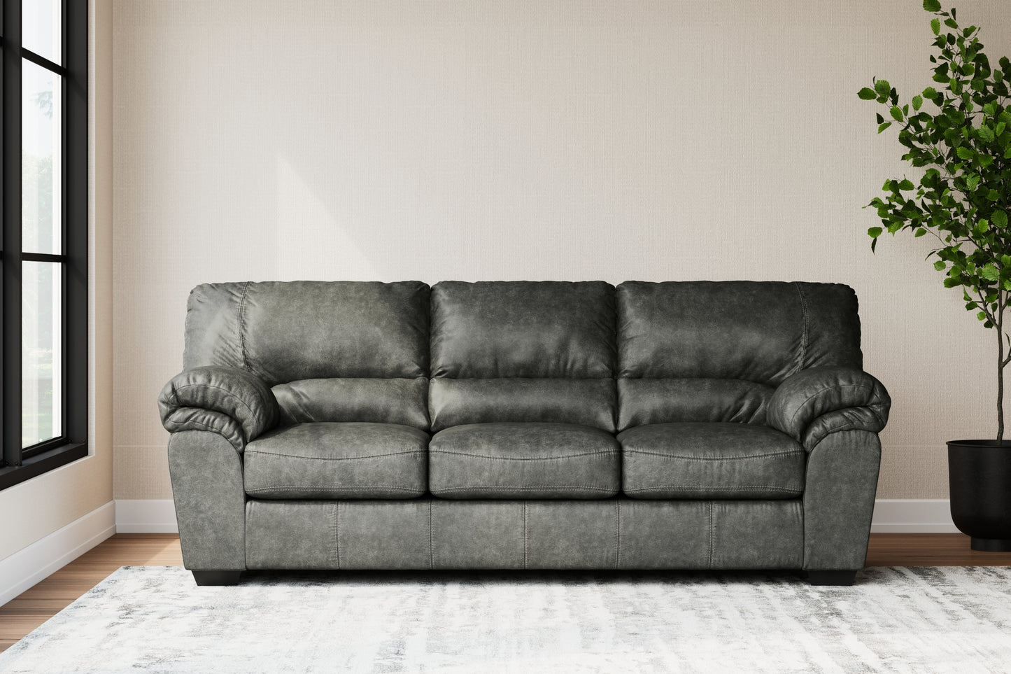 Cape Furniture Outlet - Ashley Furniture - Bladen Living Room - Sofa / Slate - 1202138