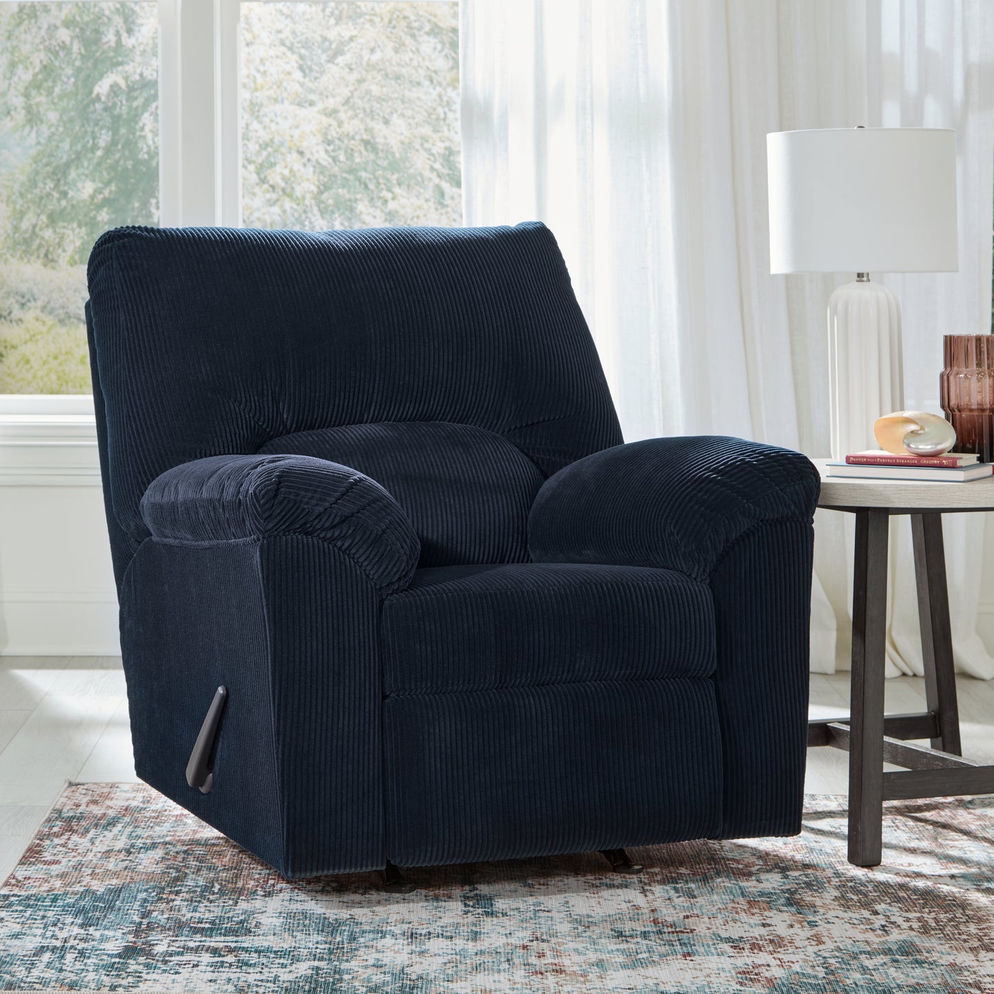 Cape Furniture Outlet - Ashley Furniture - SimpleJoy Living Room - Rocker Recliner / Sand - 2420325