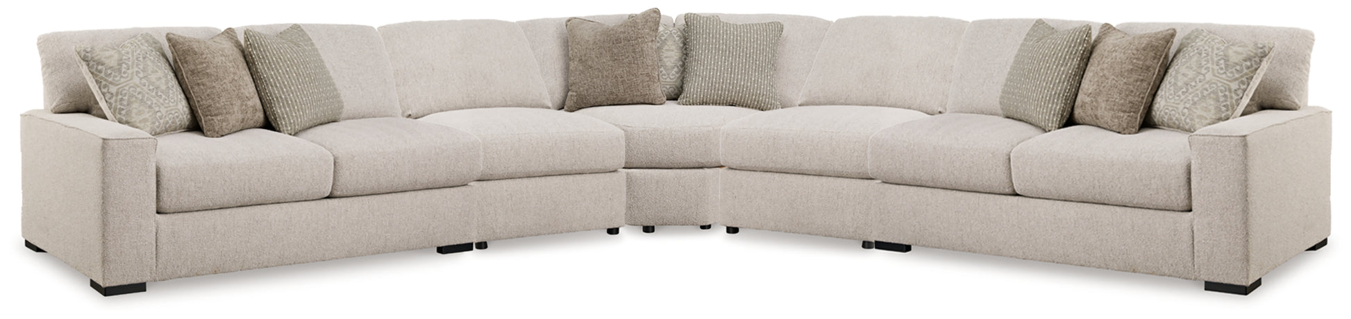Cape Furniture Outlet - Ashley Furniture - Ballyton Sectional - RAF 3-Piece Sectional / Sand - 25102S1