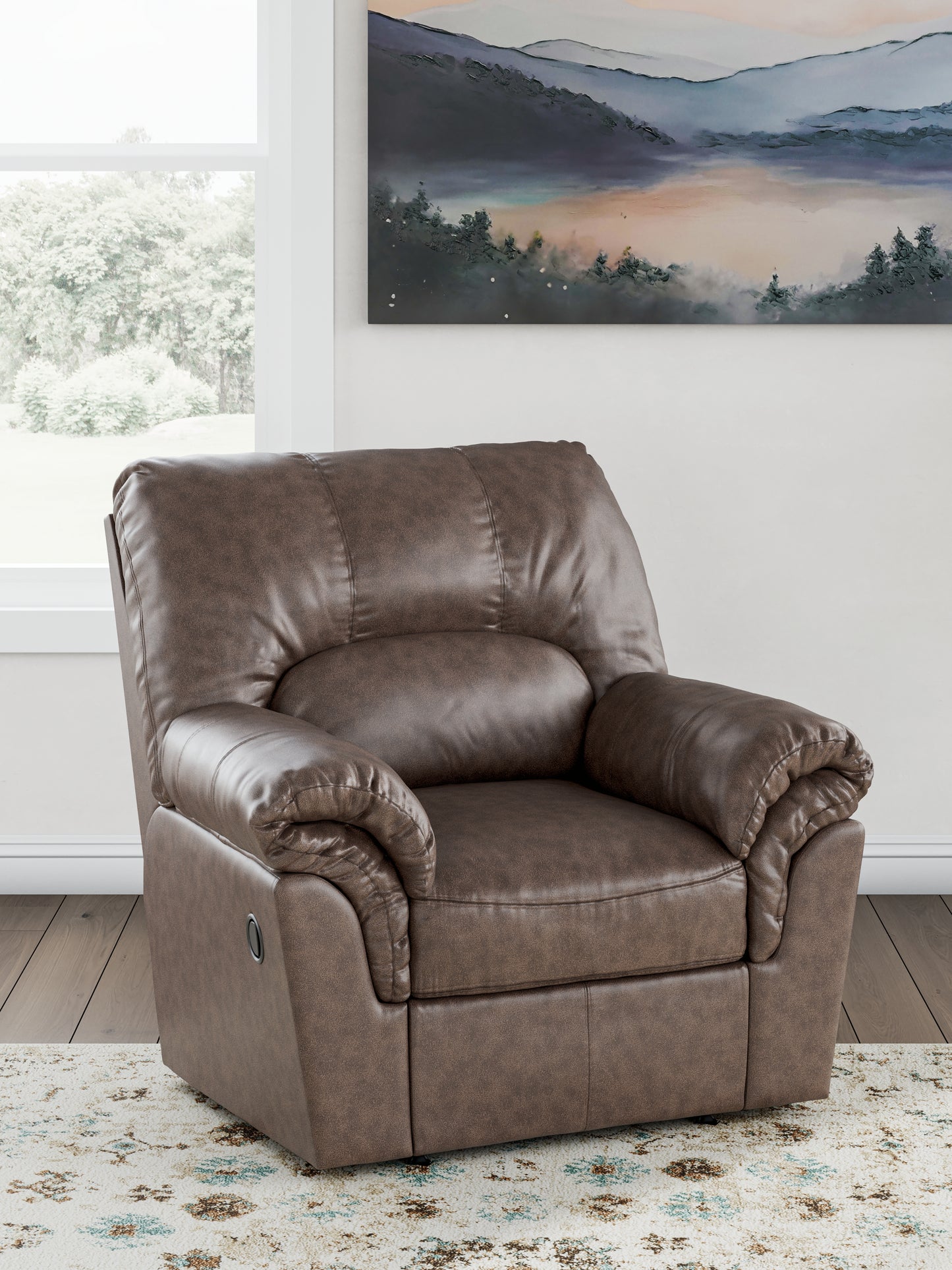 Cape Furniture Outlet - Ashley Furniture - WillowBend Living Room - Rocker Recliner / Umber - PC2770525