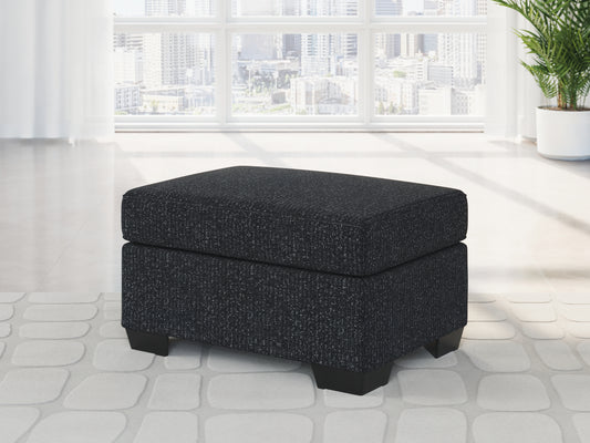 Cape Furniture Outlet - Ashley Furniture - Jasmine Peaks Living Room - Ottoman / Coal - 2890414
