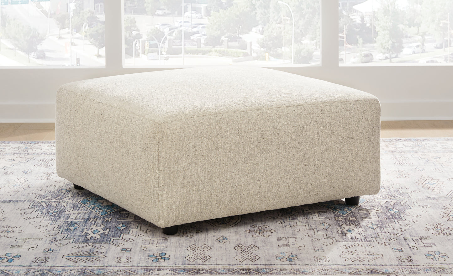 Cape Furniture Outlet - Ashley Furniture - Edenfield Living Room - Oversized Accent Ottoman / Linen - 2900408