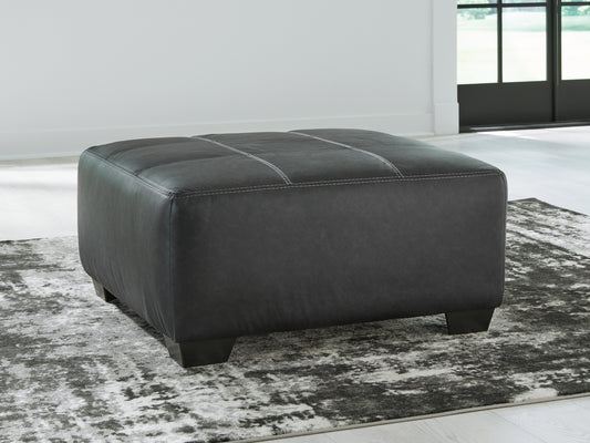 Cape Furniture Outlet - Ashley Furniture - Brixley Pier Living Room - Oversized Accent Ottoman / Graphite - 2990608