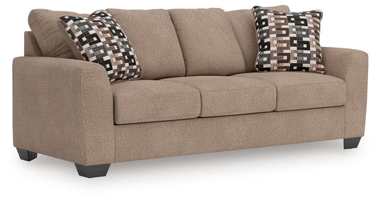 Cape Furniture Outlet - Ashley Furniture - Triston-Peaks Living Room - Queen Sofa Sleeper / Suede - 3020439