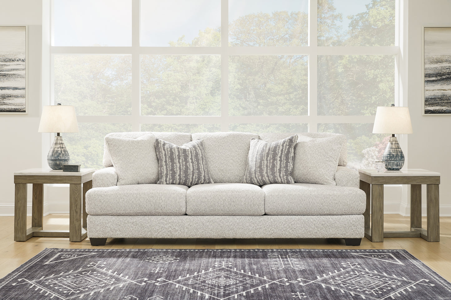 Cape Furniture Outlet - Ashley Furniture - Brebryan Living Room - Sofa / Flannel - 3440138