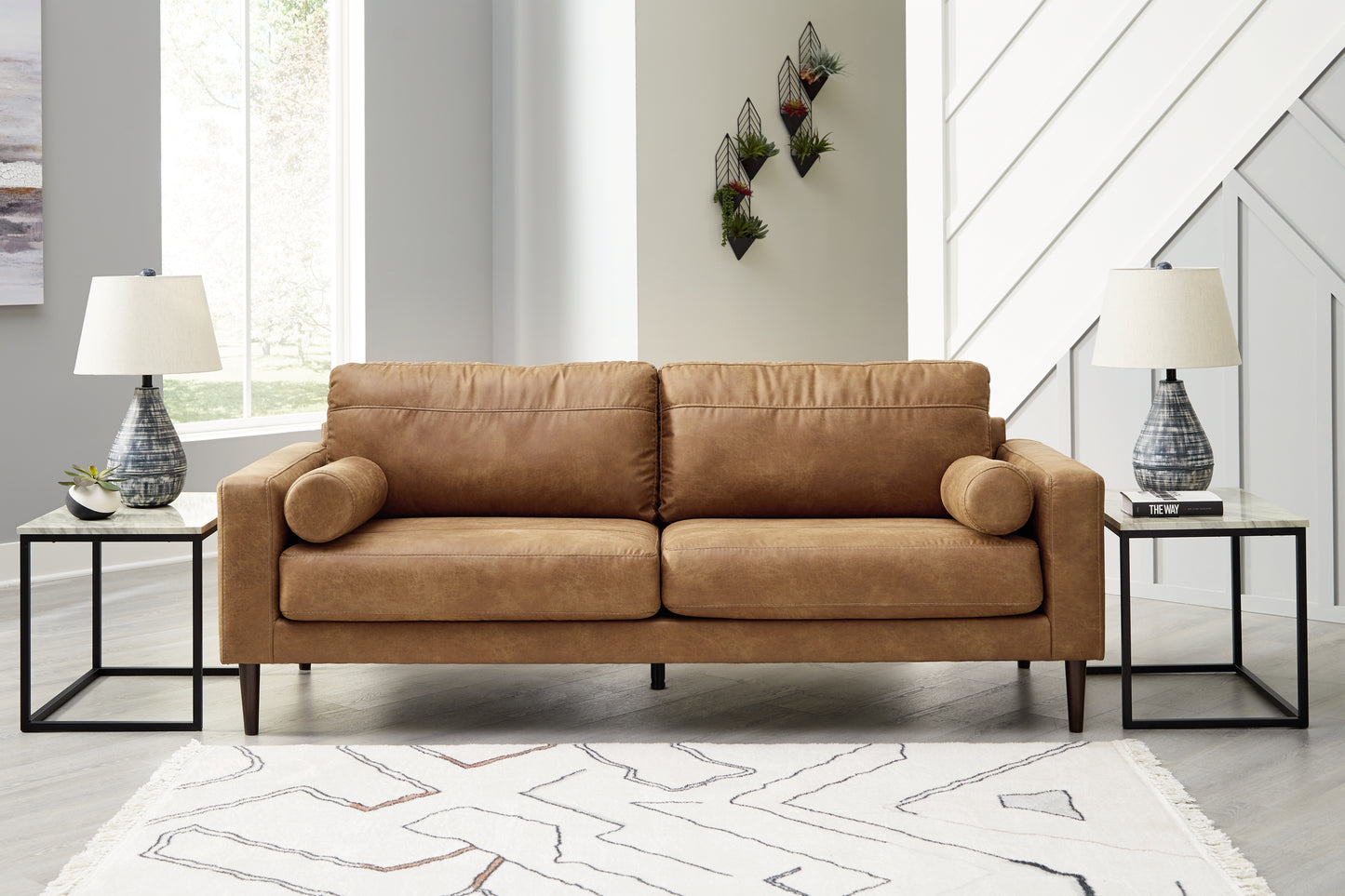 Cape Furniture Outlet - Ashley Furniture - Telora Living Room - Chair / Caramel - 4100220