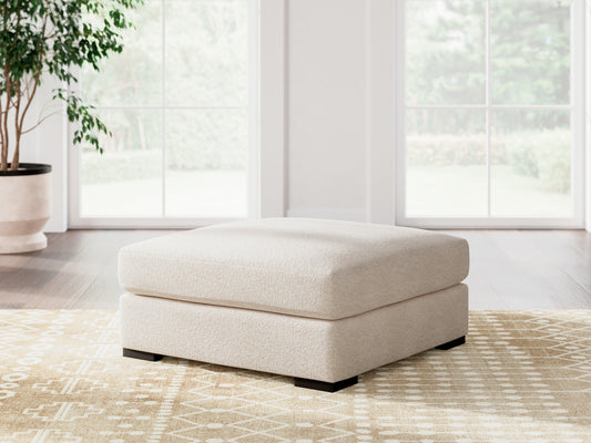 Cape Furniture Outlet - Ashley Furniture - Donelson Creek Living Room - Oversized Accent Ottoman / Vanilla - 4800208