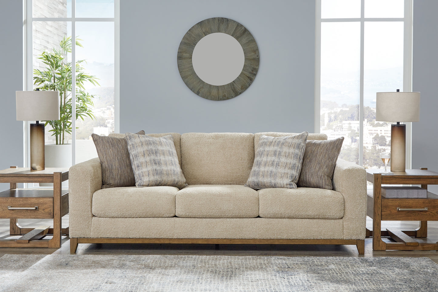 Cape Furniture Outlet - Ashley Furniture - Parklynn Living Room - Sofa / Desert - 4890238