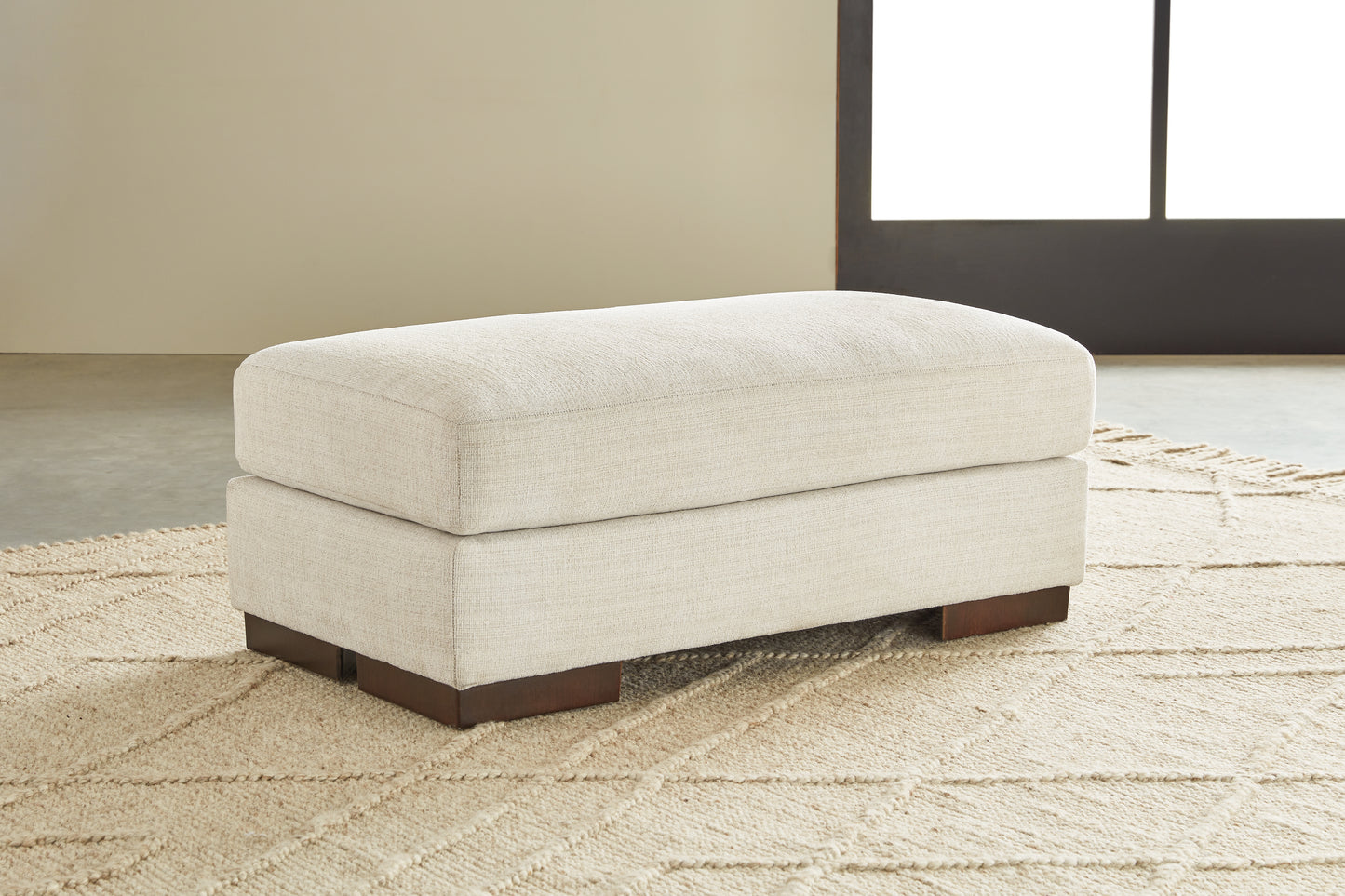 Cape Furniture Outlet - Ashley Furniture - Maggie Living Room - Ottoman / Birch - 5200314