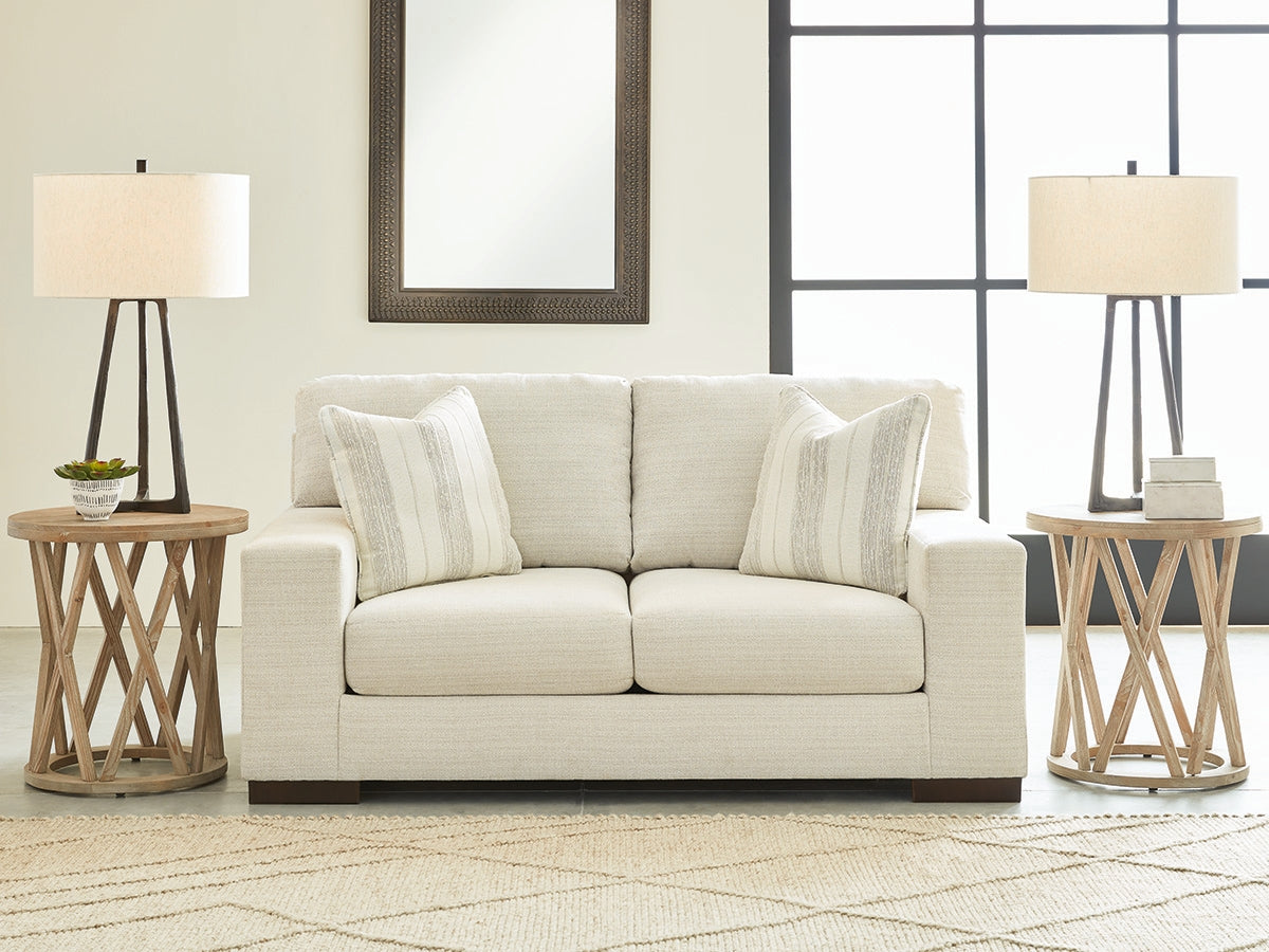 Cape Furniture Outlet - Ashley Furniture - Maggie Living Room - Chair and a Half / Flax - 5200423
