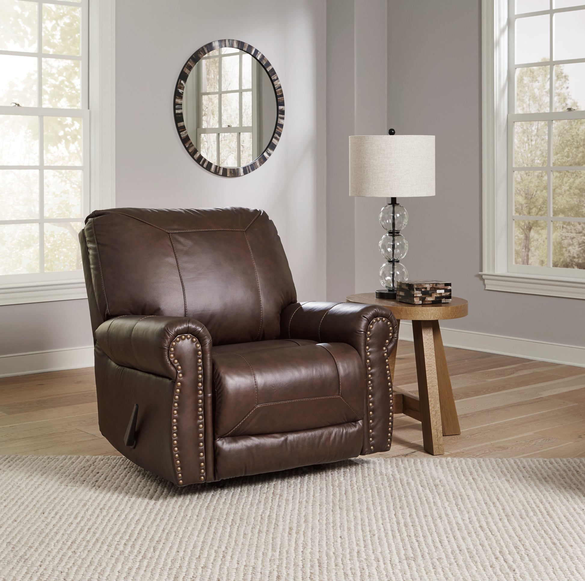 Cape Furniture Outlet - Ashley Furniture - Colleton Living Room - Loveseat / Dark Brown - 5210735