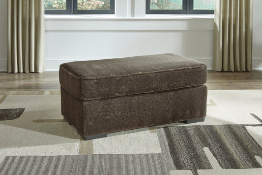 Cape Furniture Outlet - Ashley Furniture - Aylesworth Living Room - Ottoman / Chocolate - 5370214