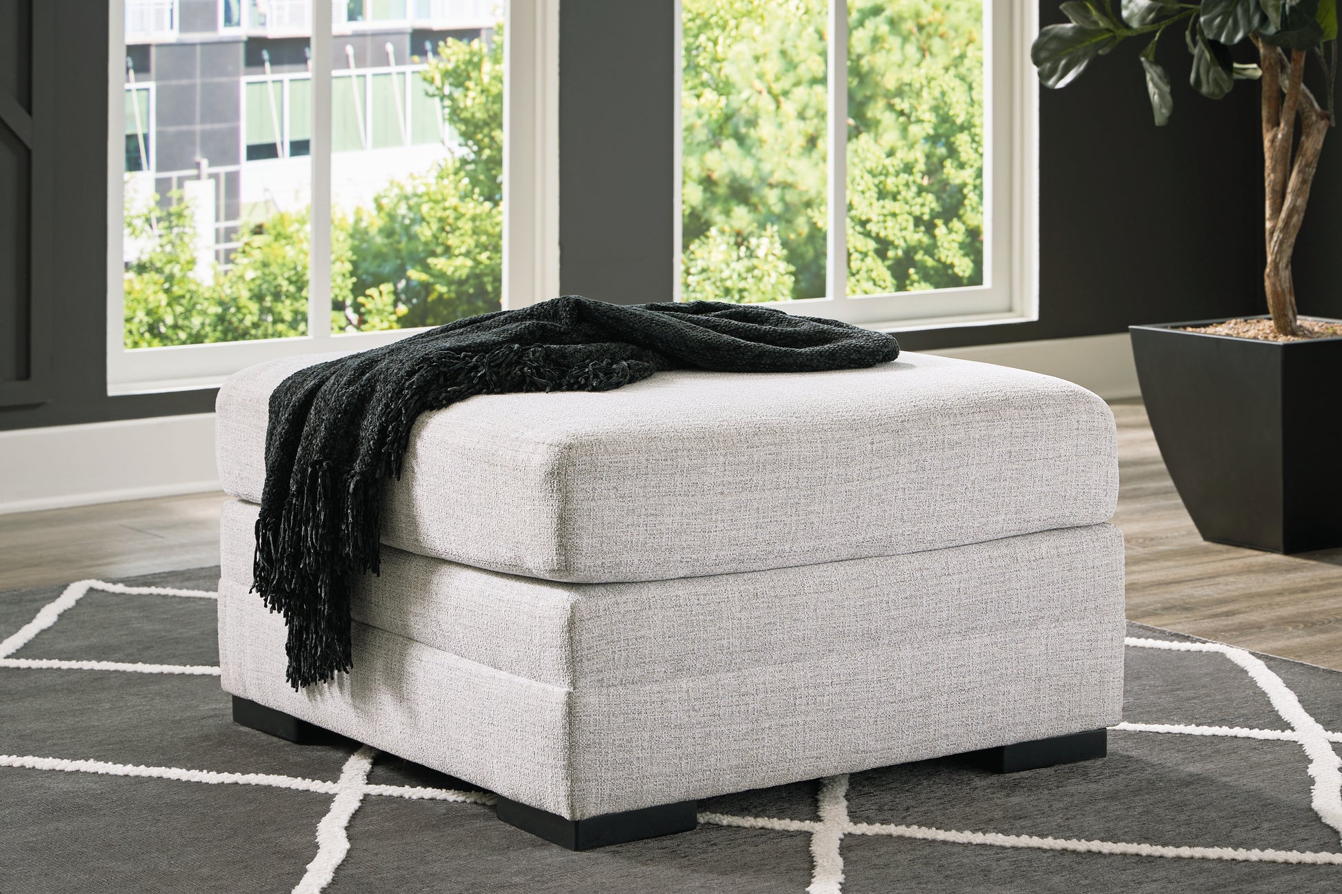 Cape Furniture Outlet - Ashley Furniture - Koralynn Living Room - Oversized Accent Ottoman / Stone - 5410208