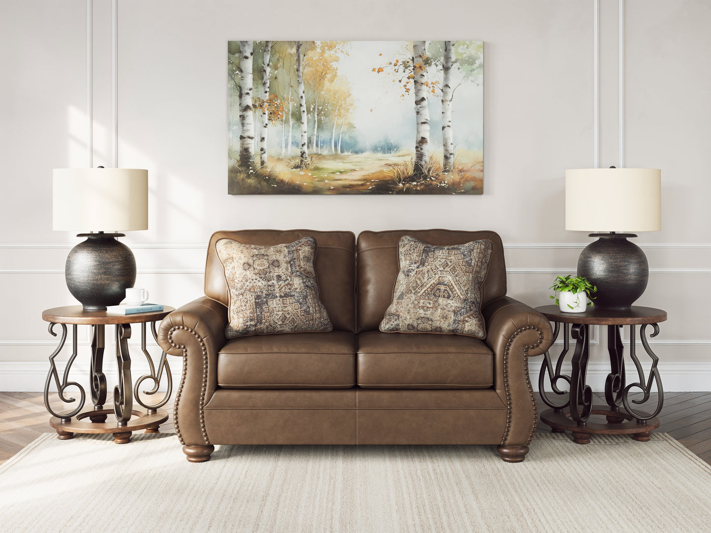 Cape Furniture Outlet - Ashley Furniture - Chasemore Living Room - Loveseat / Earth - PC5590235