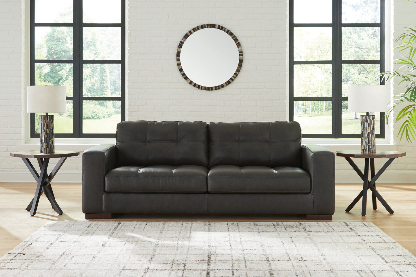 Cape Furniture Outlet - Ashley Furniture - Luigi Living Room - Sofa / Thunder - 5650638