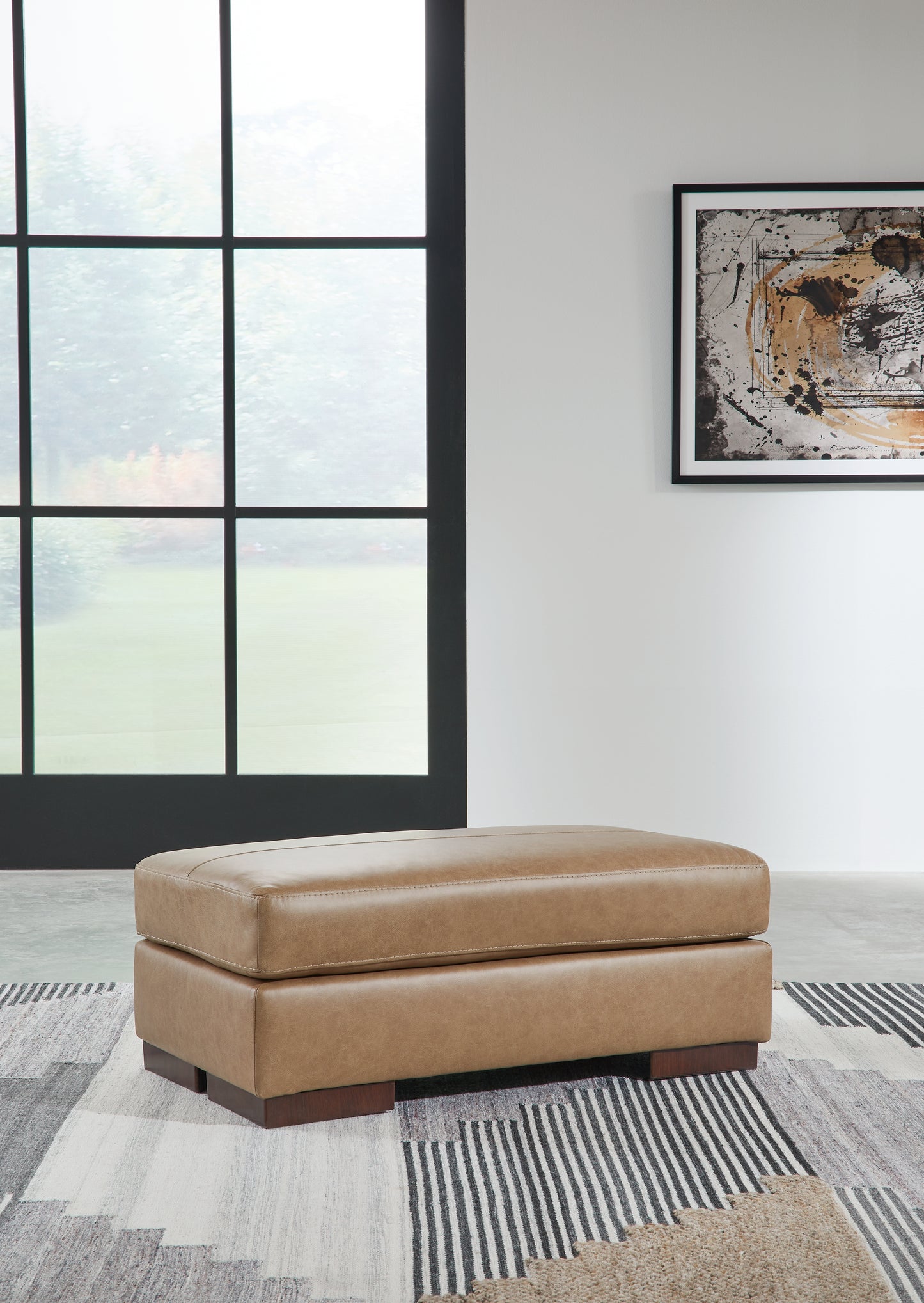 Cape Furniture Outlet - Ashley Furniture - Lombardia Living Room - Ottoman / Tumbleweed - 5730214