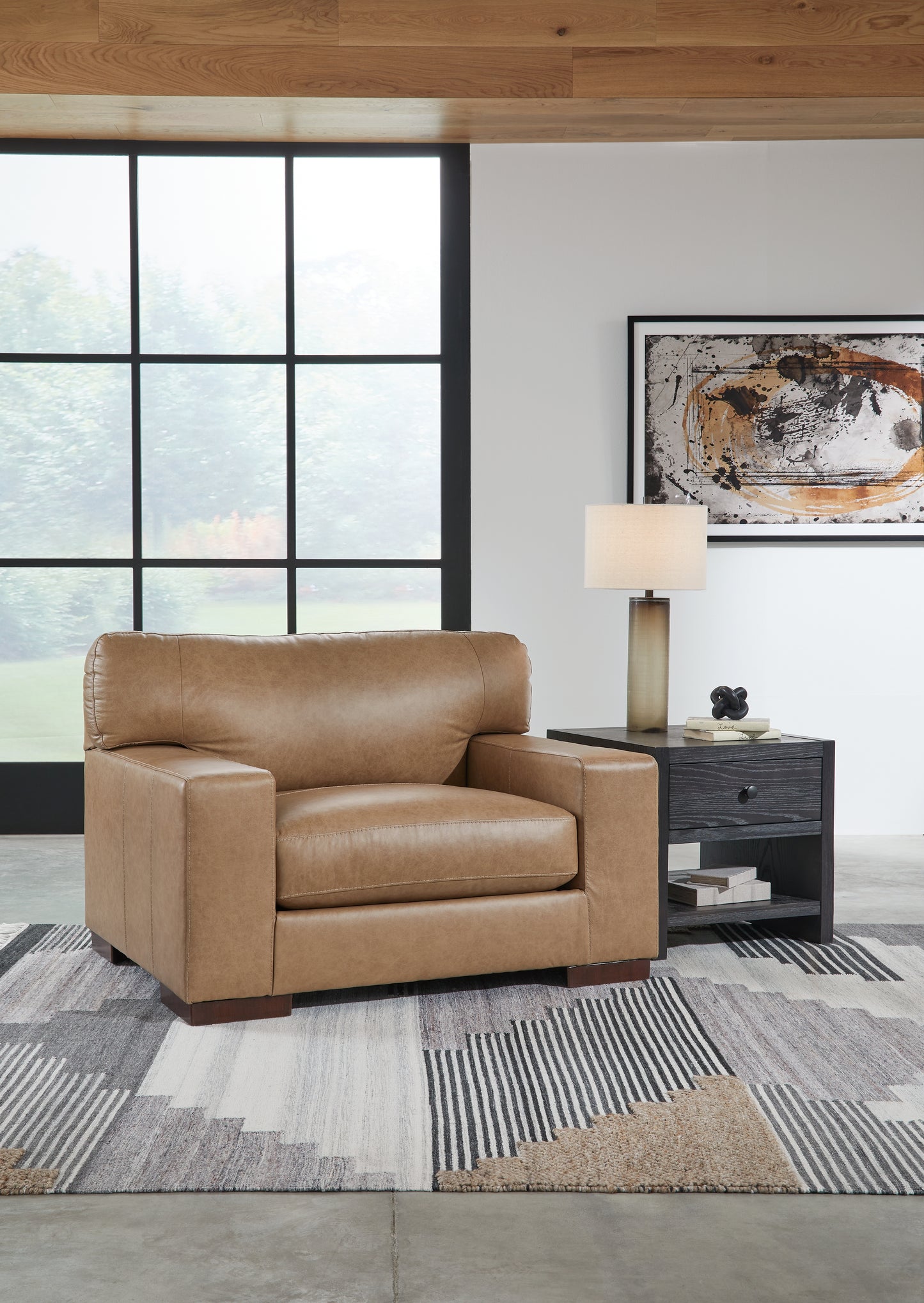 Cape Furniture Outlet - Ashley Furniture - Lombardia Living Room - Chair and a Half / Tumbleweed - 5730223