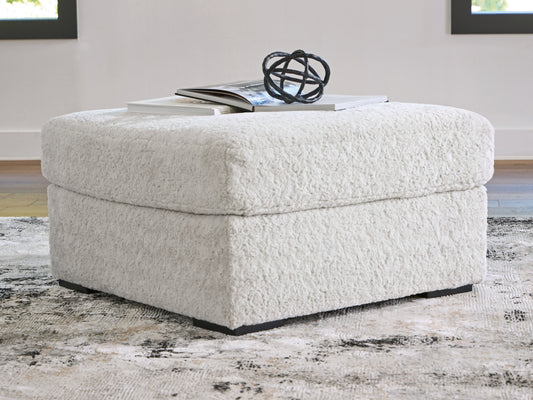 Cape Furniture Outlet - Ashley Furniture - Cuddle Plush Living Room - Oversized Accent Ottoman / Arctic - PC5910608