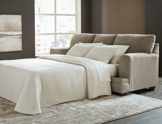 Cape Furniture Outlet - Ashley Furniture - Stonemeade Living Room - Loveseat / Taupe - 5950435