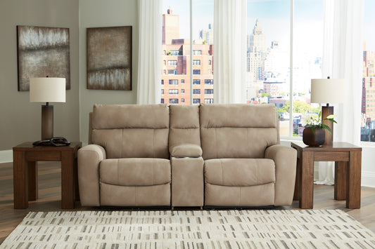 Cape Furniture Outlet - Ashley Furniture - Next-Gen DuraPella Sectional - 5-Piece Power Reclining Sectional / Sand - 61004S5