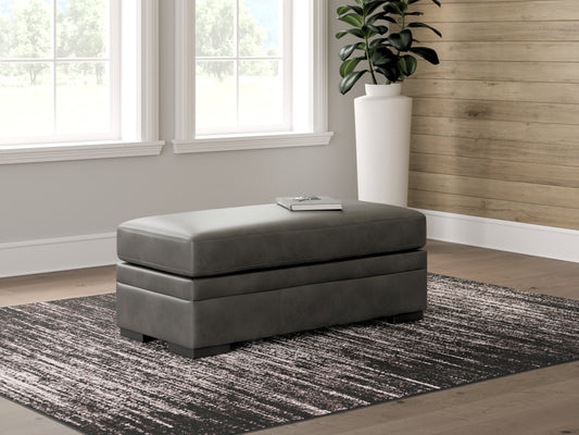 Cape Furniture Outlet - Ashley Furniture - Lofton-Pike Living Room - Oversized Accent Ottoman / Shadow - PC6161008