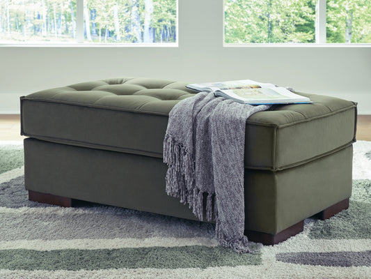 Cape Furniture Outlet - Ashley Furniture - Caspian-Town Living Room - Oversized Accent Ottoman / Olive - PC6170208