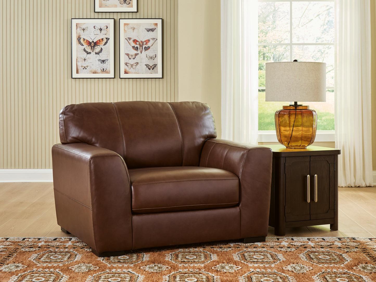 Cape Furniture Outlet - Ashley Furniture - Brogliano Living Room - Chair and a Half / Canyon - PC7290723