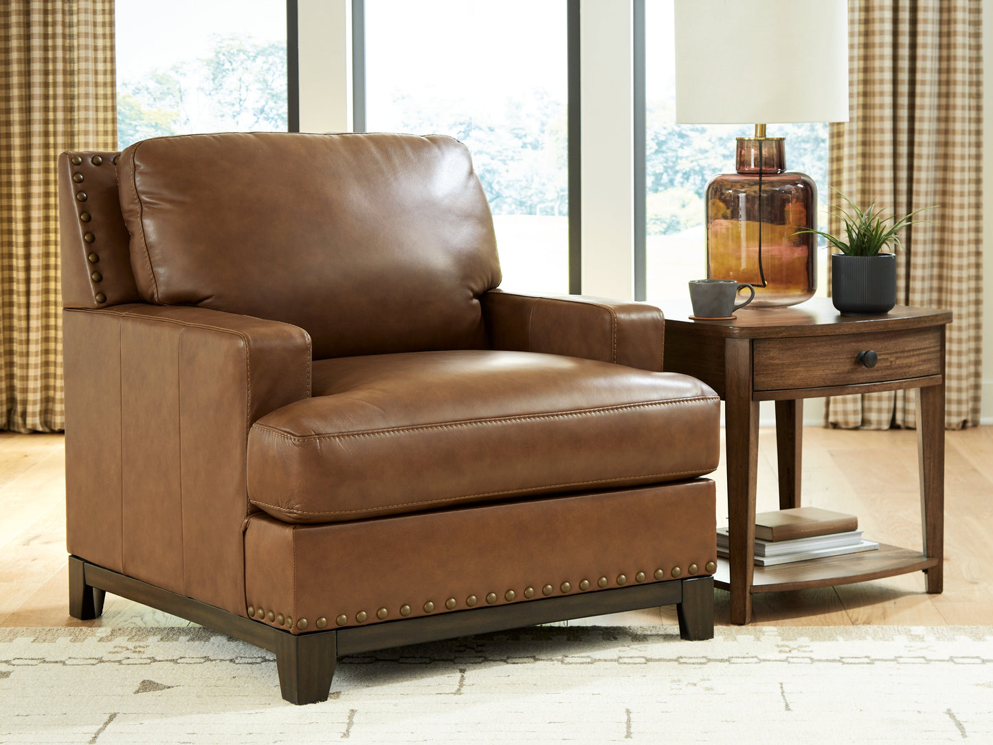 Cape Furniture Outlet - Ashley Furniture - Saonara Living Room - Chair / Amber - PC7310920