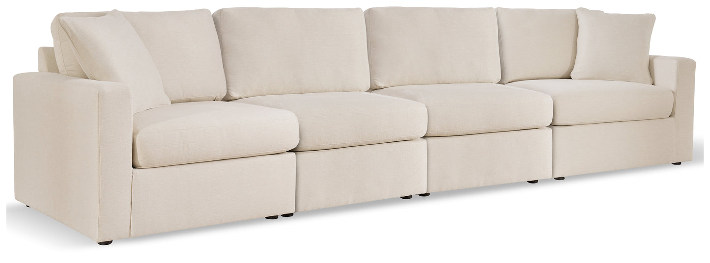 Cape Furniture Outlet - Ashley Furniture - Modmax Sectional - RAF 4-Piece Sectional / Oyster - 92103S10