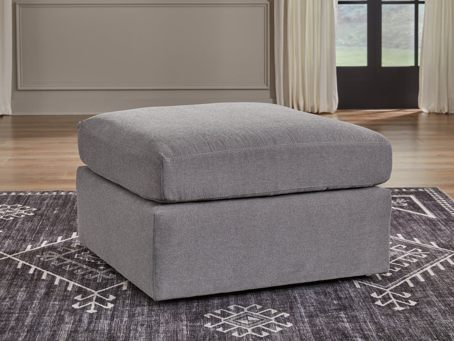 Cape Furniture Outlet - Ashley Furniture - Modmax Sectional - Oversized Accent Ottoman / Granite - 9210408
