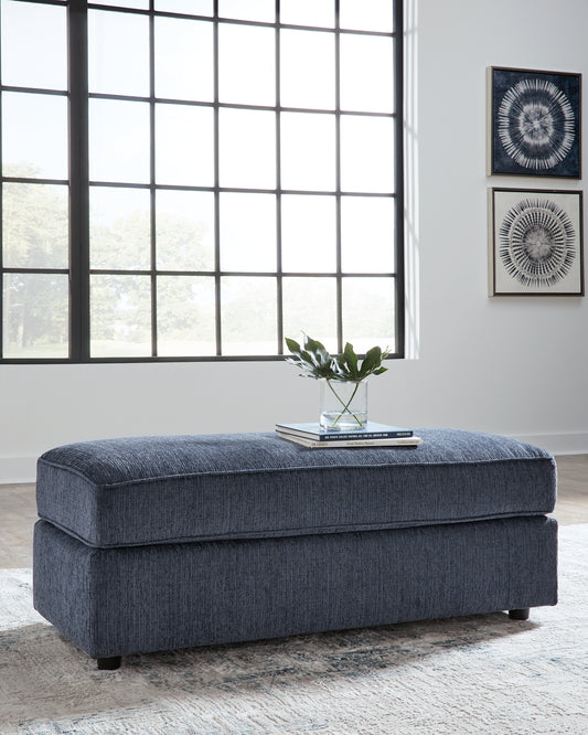 Cape Furniture Outlet - Ashley Furniture - Albar Place Living Room - Oversized Accent Ottoman / Cobalt - 9530208