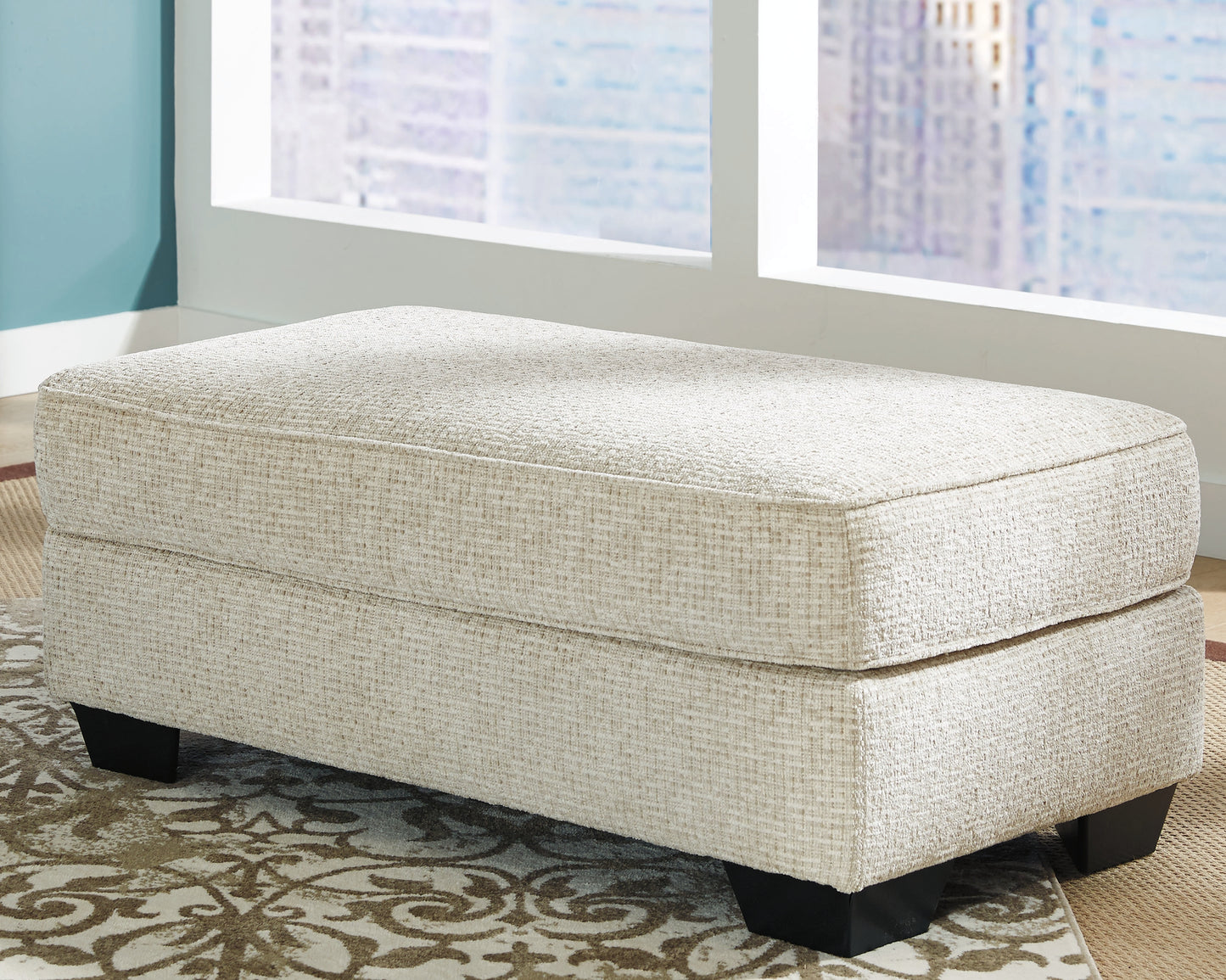 Cape Furniture Outlet - Ashley Furniture - Monaghan Living Room - Ottoman / Sandstone - 9620514