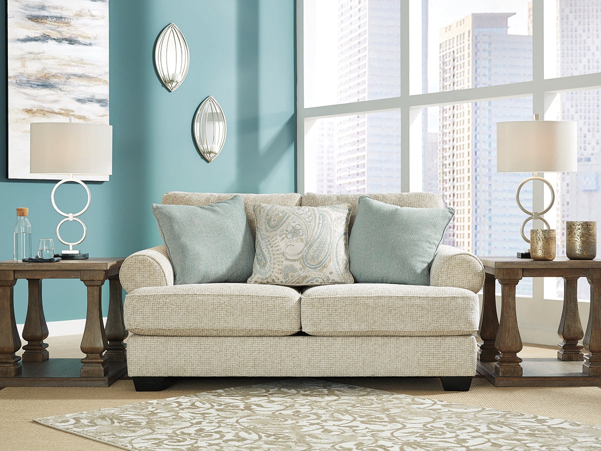 Cape Furniture Outlet - Ashley Furniture - Monaghan Living Room - Loveseat / Sandstone - 9620535