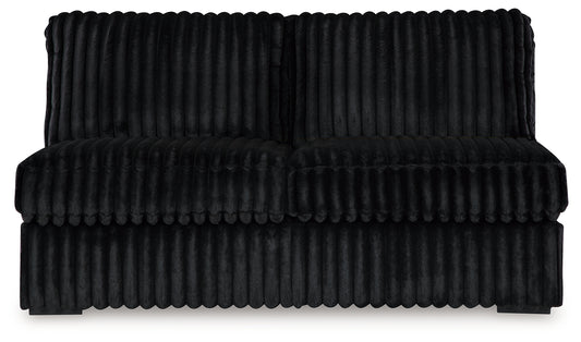 Cape Furniture Outlet - Ashley Furniture - Midnight-Madness 4-Piece Sectional - 4-Piece Sectional / Onyx - 98103U11