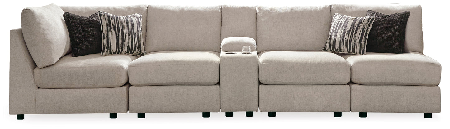 Cape Furniture Outlet - Ashley Furniture - Kellway Sectional - 3-Piece Sectional Loveseat / Bisque - 98707S8