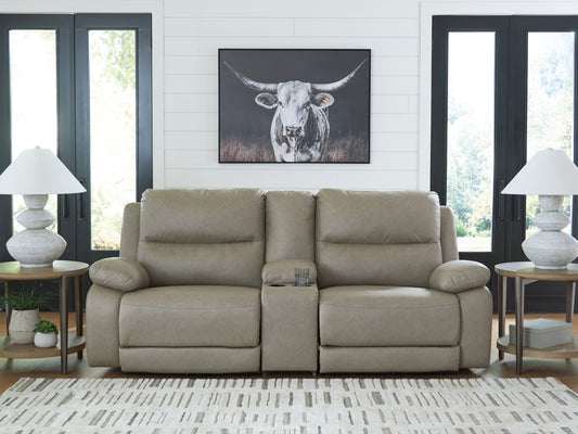 Cape Furniture Outlet - Ashley Furniture - Narwhal Place Sectional - 5-Piece Power Reclining Sectional / Pebble - PC99201S8