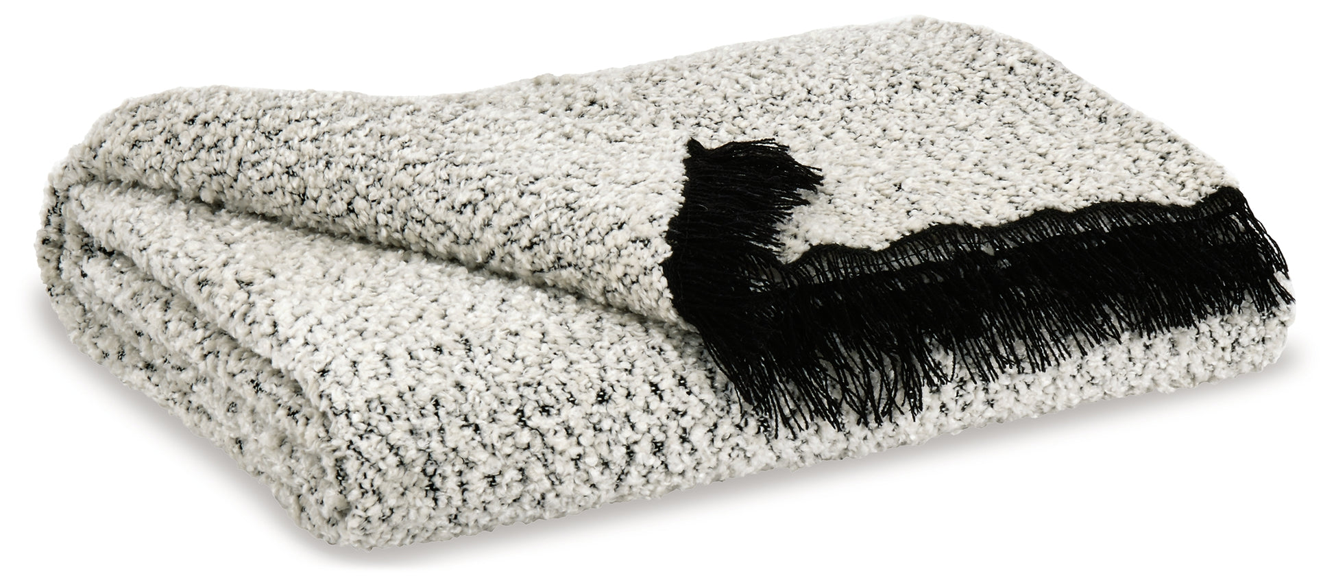 Cape Furniture Outlet - Ashley Furniture - Leonita Throw (Set of 3) - Throw (3/CS) / Black/White - A1000769