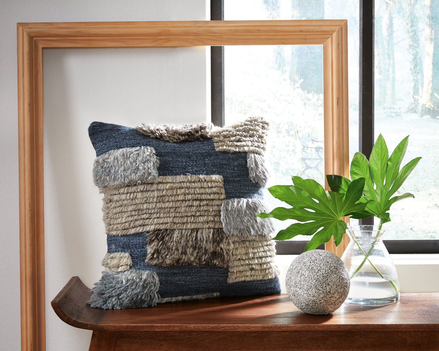 Cape Furniture Outlet - Ashley Furniture - Gibbend Pillows - Pillow / Blue/Gray/White - A1000926P