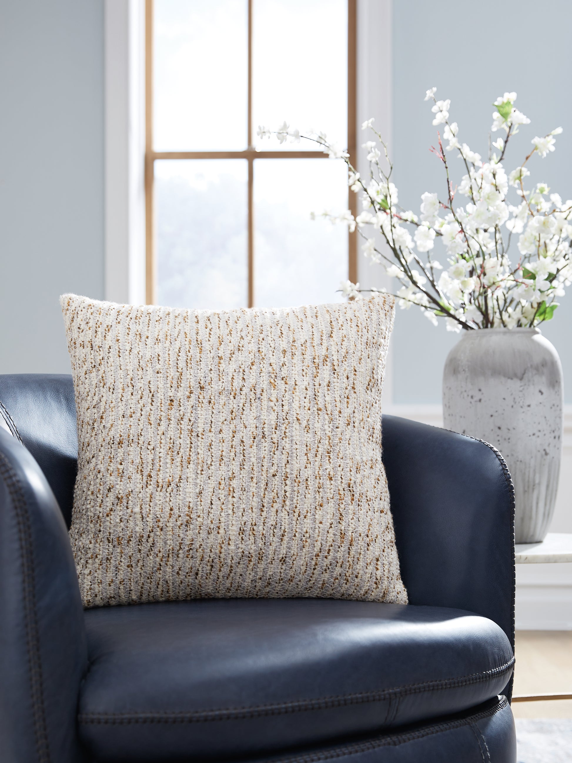 Cape Furniture Outlet - Ashley Furniture - Abler Pillows - Pillow / Ivory/Gray/Gold - A1001068P