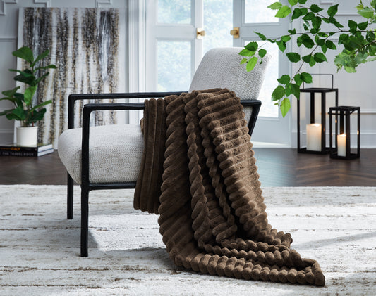 Cape Furniture Outlet - Ashley Furniture - Alsonwell Throw (Set of 3) - Throw (3/CS) / Brown - A1001082