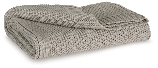 Cape Furniture Outlet - Ashley Furniture - Gayelery Throw (Set of 3) - Throw (3/CS) / Gray - A1001085
