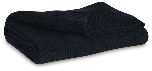 Cape Furniture Outlet - Ashley Furniture - Gayelery Throw (Set of 3) - Throw (3/CS) / Black - A1001086