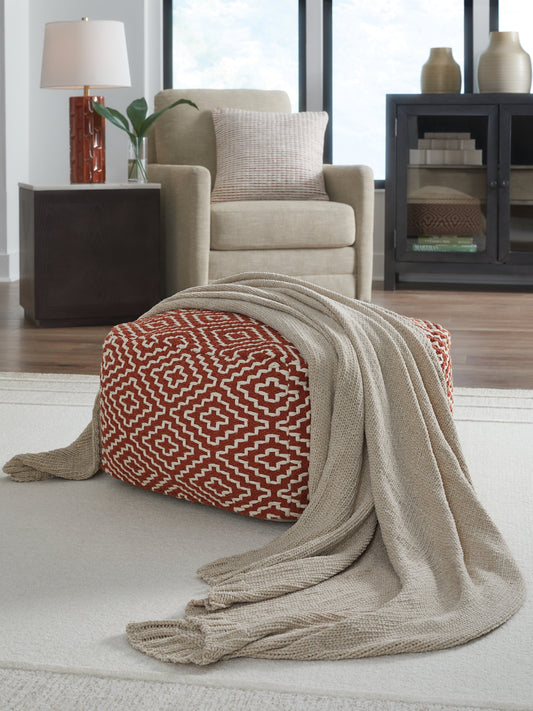 Cape Furniture Outlet - Ashley Furniture - Anawood Throw (Set of 3) - Throw (3/CS) / Oatmeal - A1001096