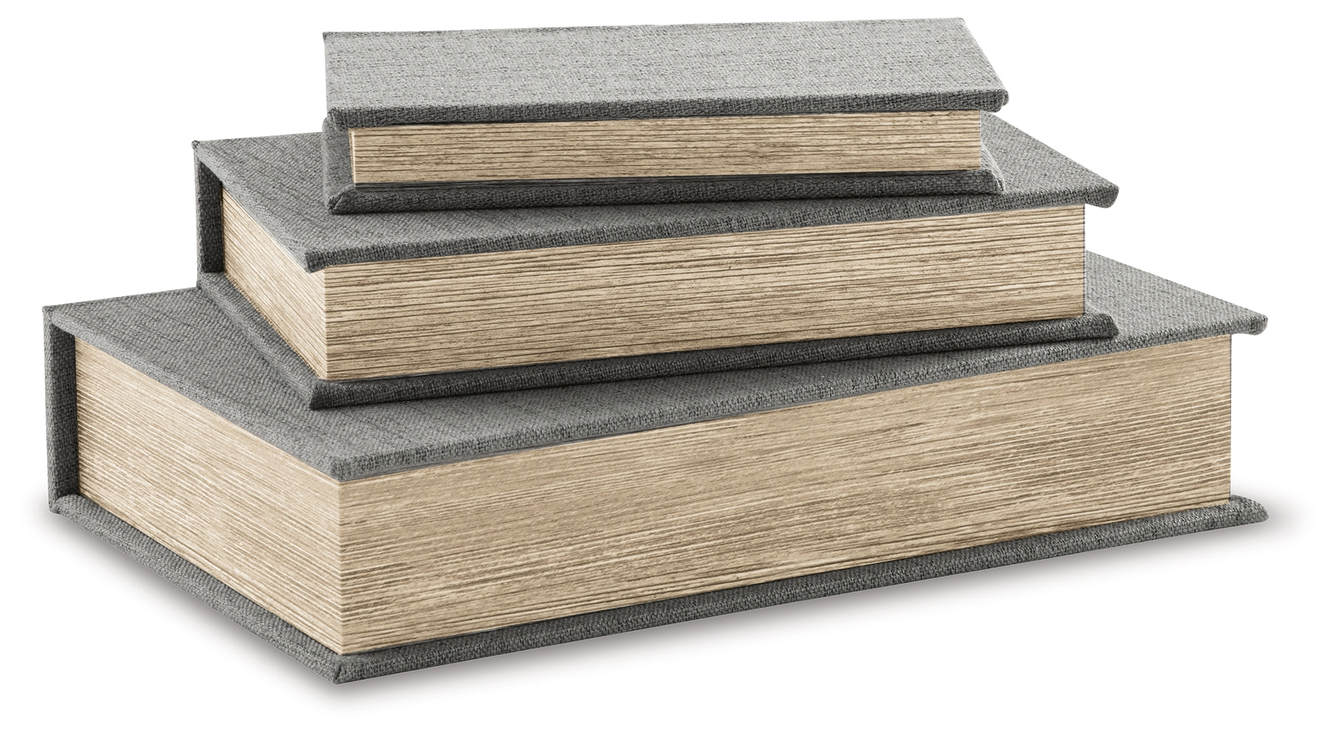 Cape Furniture Outlet - Ashley Furniture - Jolina Box (Set of 3) - Box Set (3/CN) / Gray - A2000487