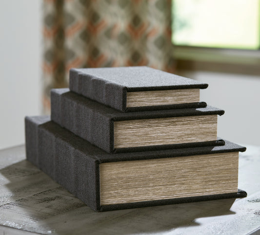 Cape Furniture Outlet - Ashley Furniture - Jolina Box (Set of 3) - Box Set (3/CN) / Black - A2000489