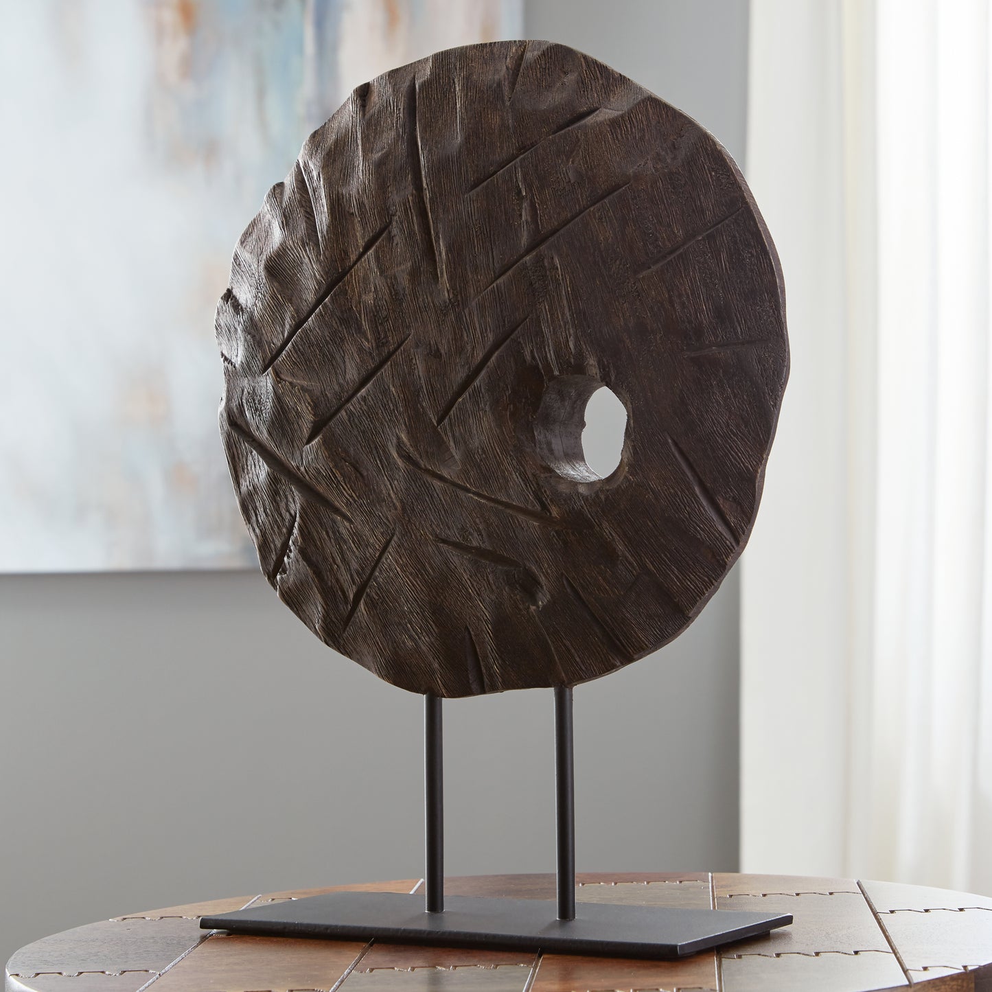 Cape Furniture Outlet - Ashley Furniture - Dashburn Sculpture - Sculpture / Brown/Black - A2000562