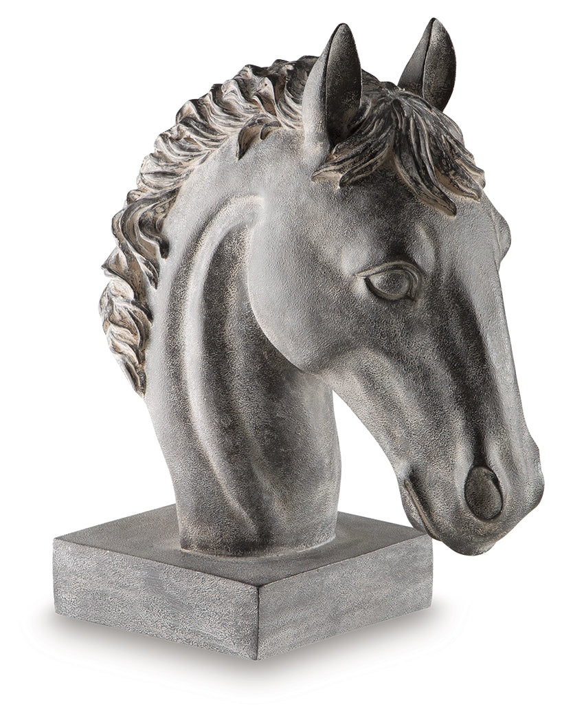 Cape Furniture Outlet - Ashley Furniture - Carnlow Sculpture - Sculpture / Antique Black - A2000772