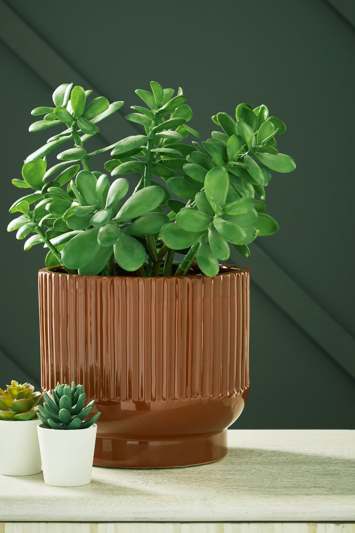 Cape Furniture Outlet - Ashley Furniture - Avalyah Vase - Vase (2/CS) / Burnt Umber - A2900021